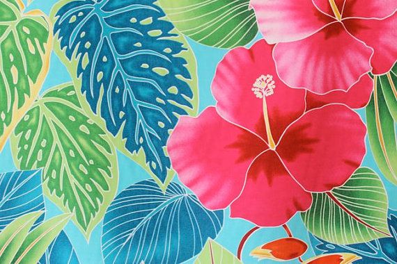Hawaiian Print Background Tropical hawaiian print in 570x380
