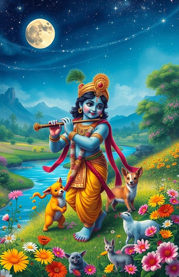 Beautiful Krishna Wallpaper