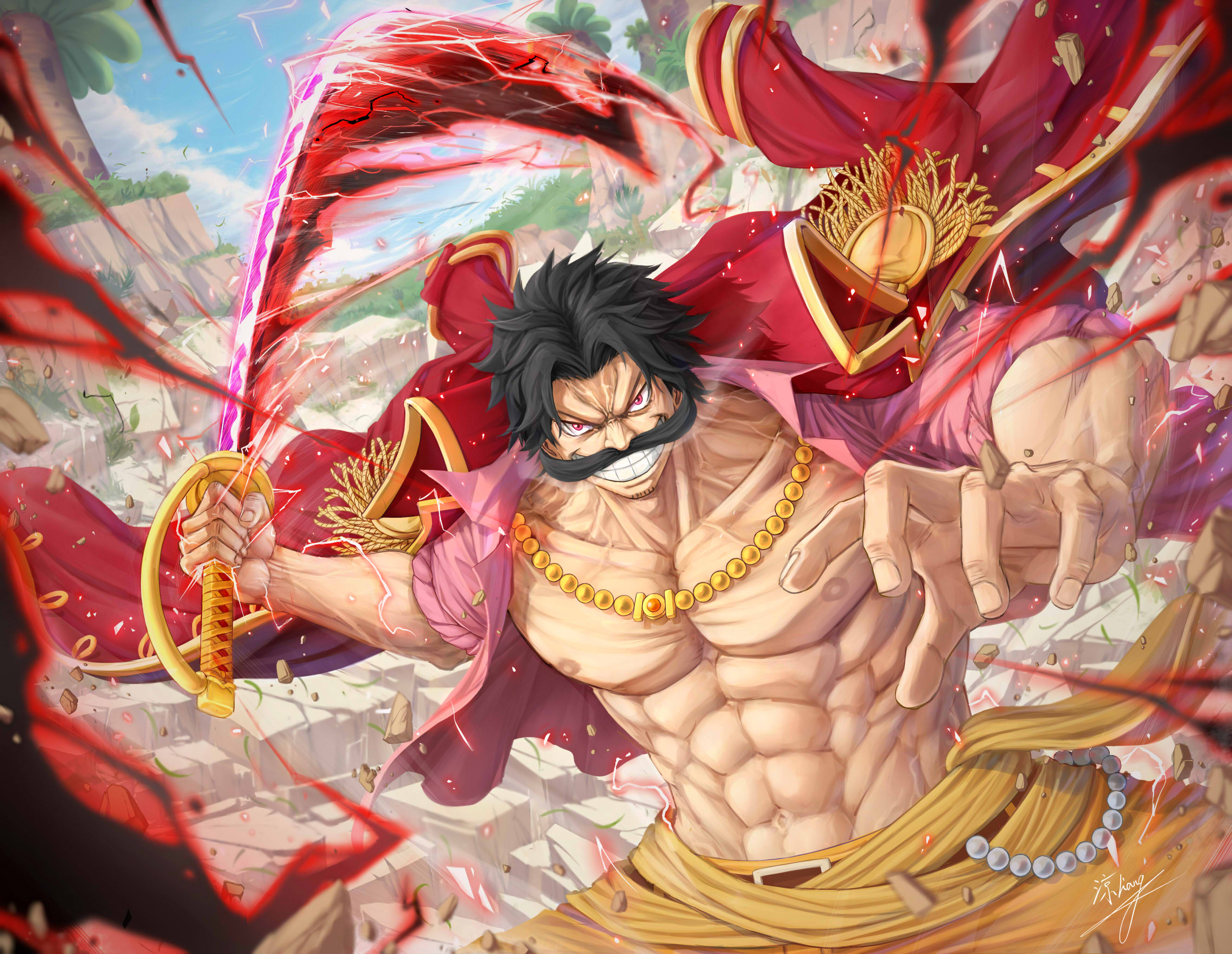 One Piece Gol D Roger Wallpaper
