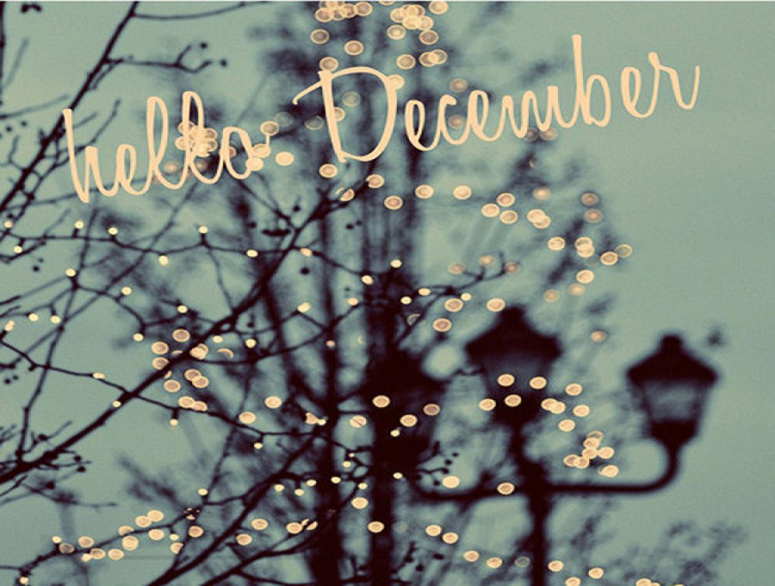 Hello December Letters In Colorful Lights Bokeh Background HD December  Wallpapers  HD Wallpapers  ID 95287