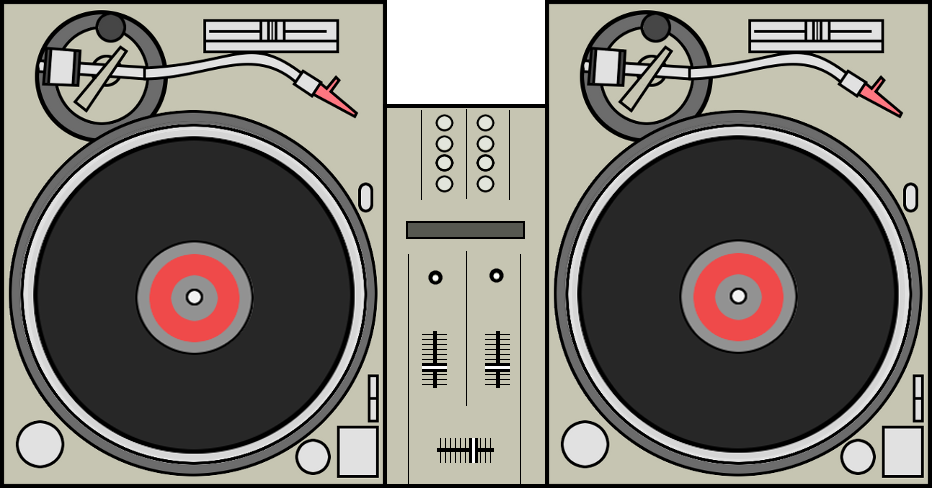 Technics Sl Tables With Vestax Pmc Mixer By Ajtheppgfan On