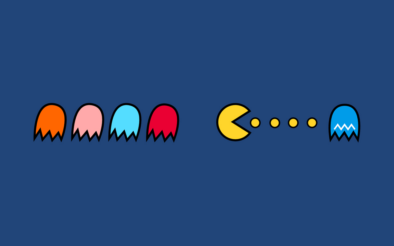 Clockwise Cat Pac Man Existential Satire By Kane X Faucher