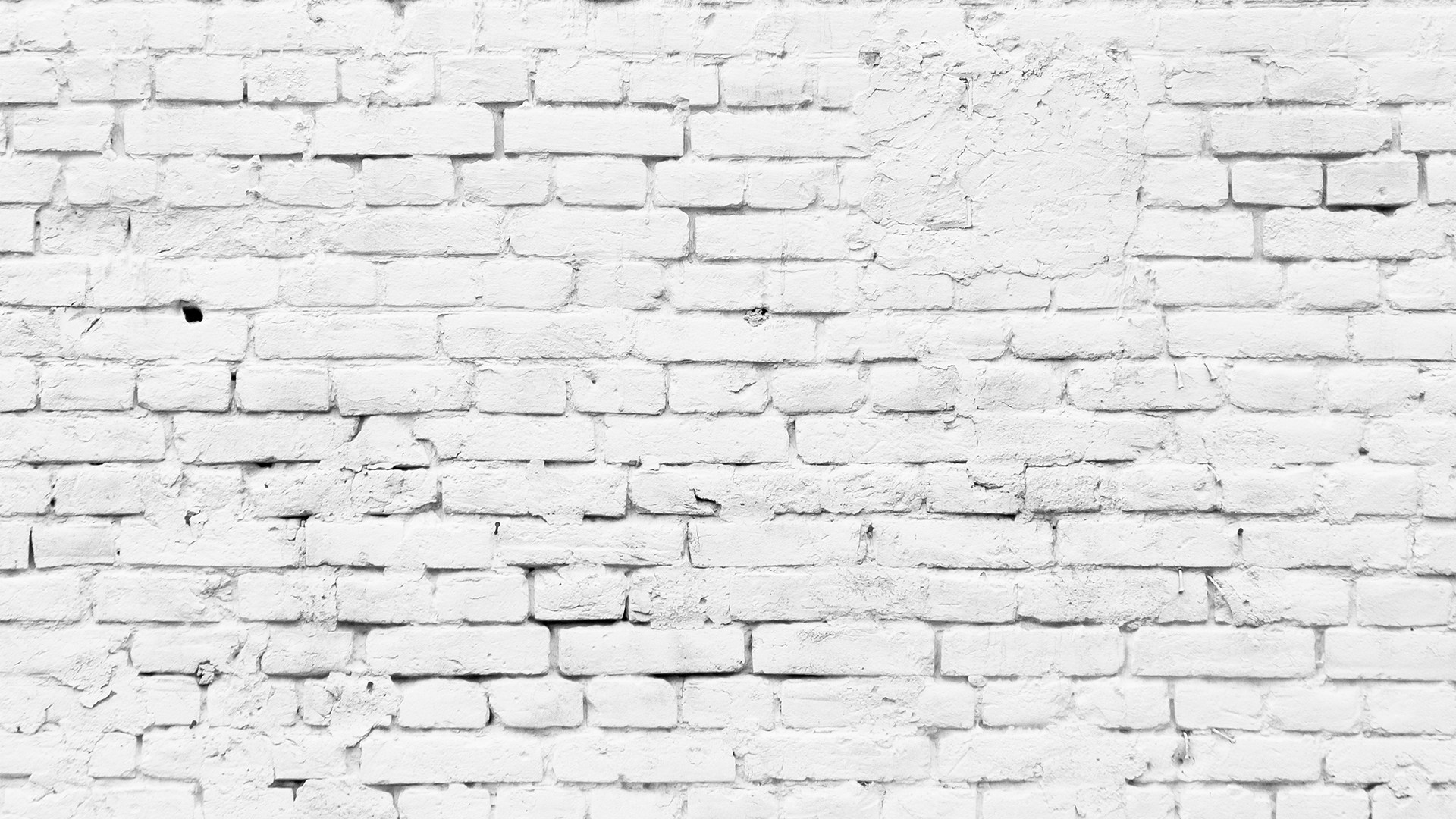 White Brick Background Wallpaper