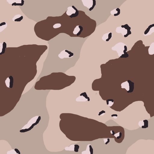 Stock Camouflage Texture Desert Storm By Hippo2