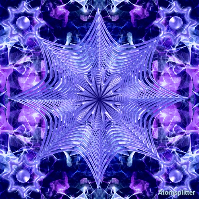 Purple Snowflake Wallpaper Snowflakes By
