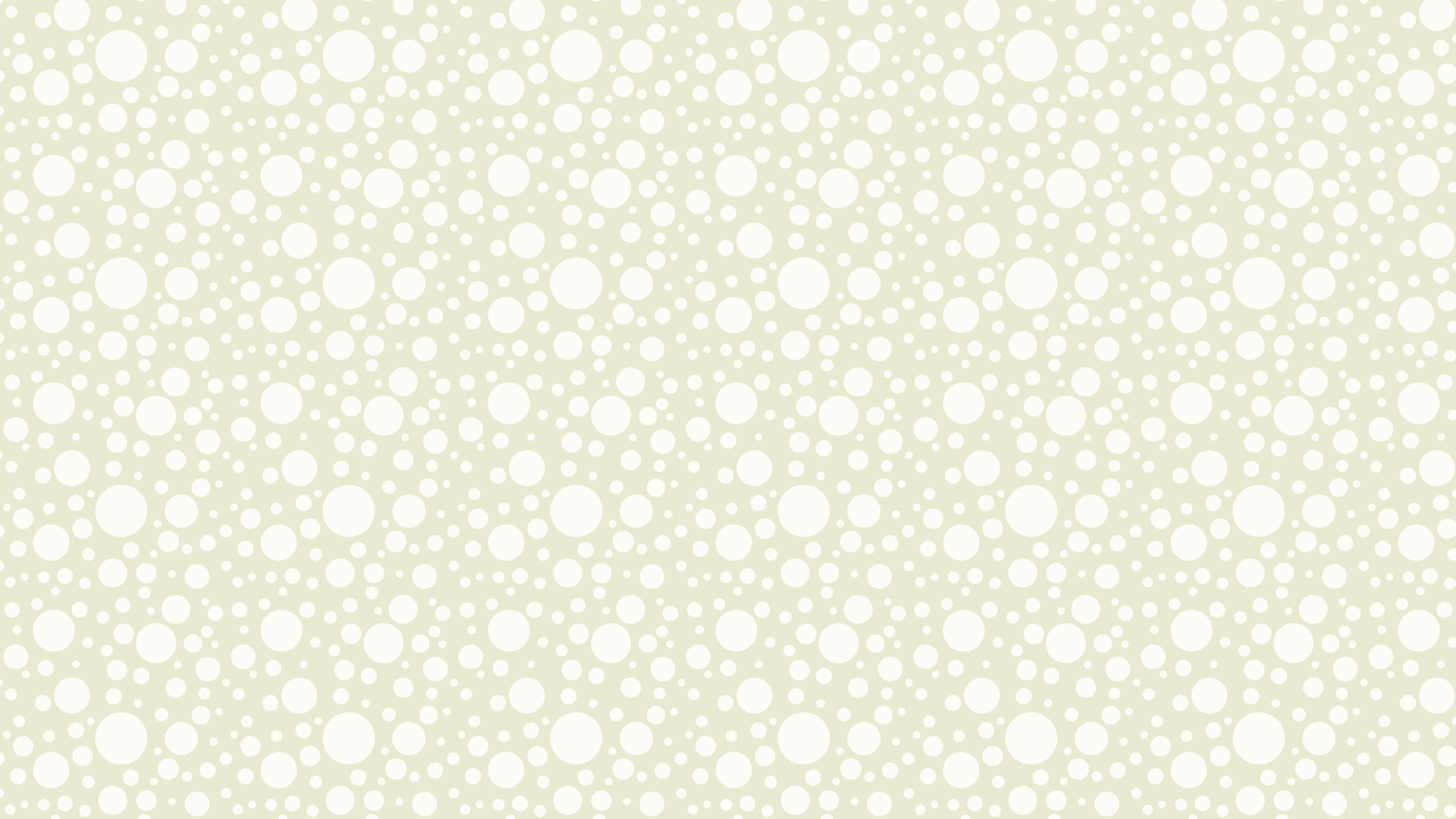 White Random Circles Dots Pattern Background