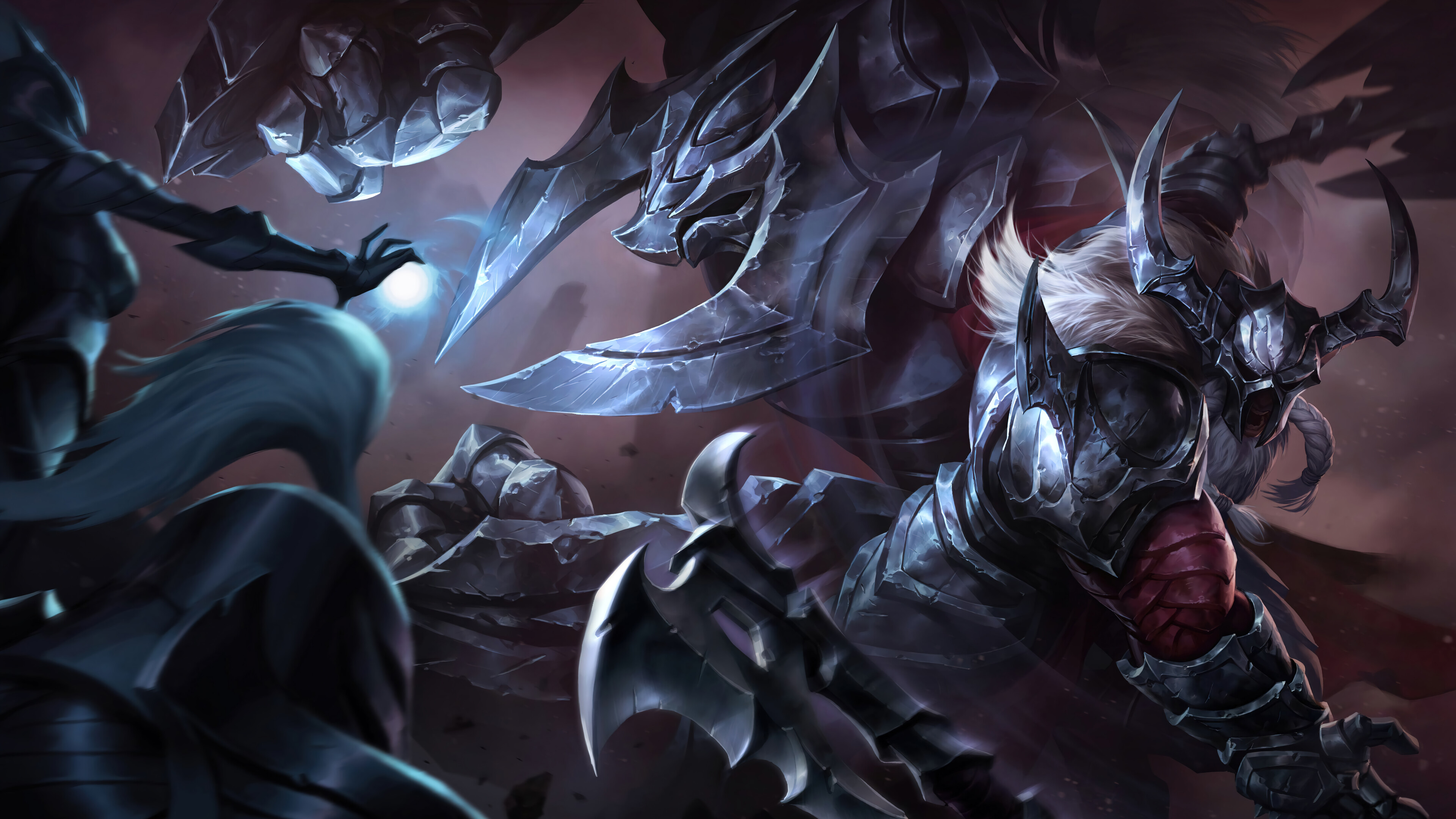 Marauder Olaf Alistar Lol Wild Rift Wallpaper 8k 4k Pc Desktop