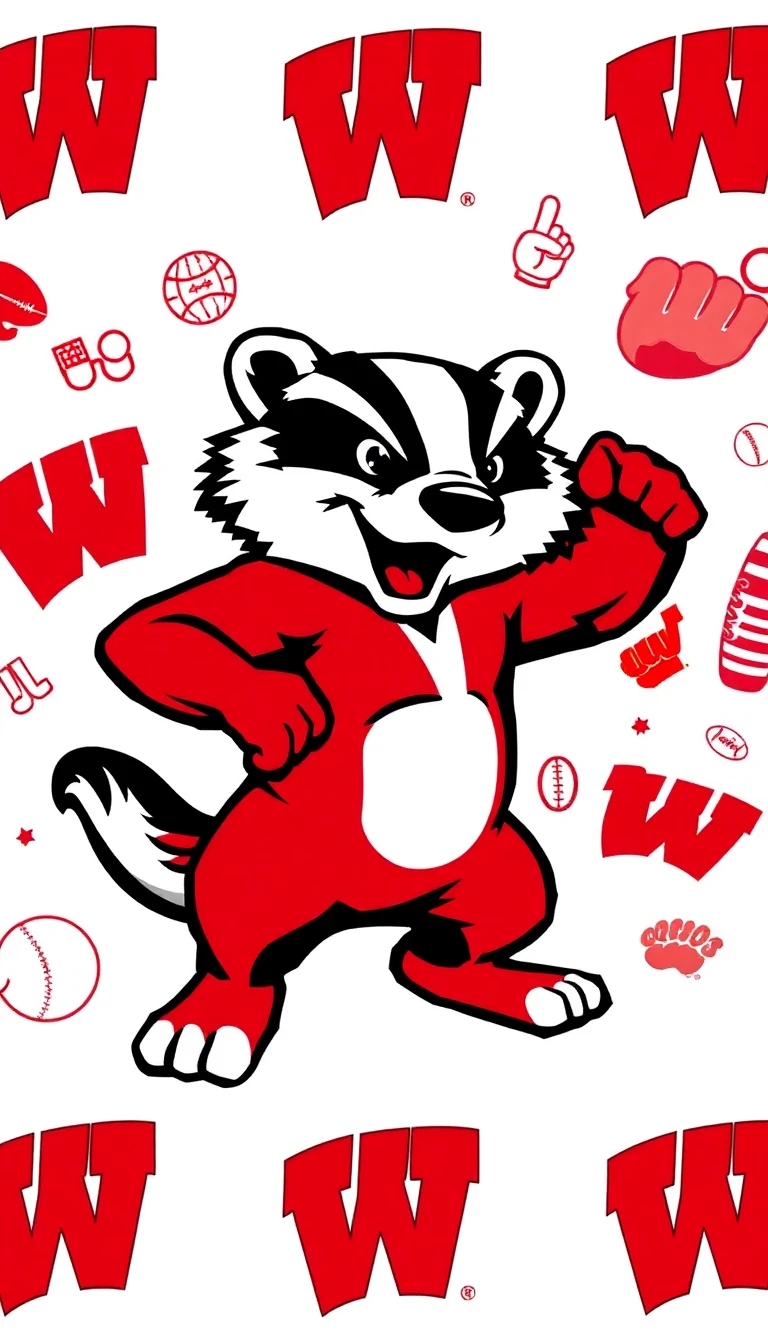 Bucky Badger Wallpaper