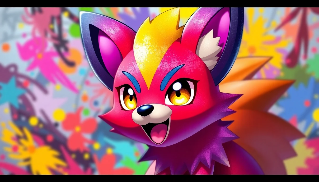Shiny Zorua Wallpaper