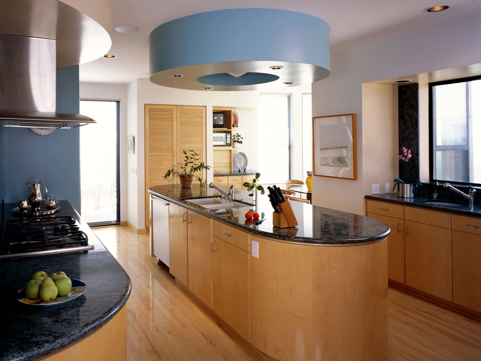 Beautiful Design Of Modern Kitchen Wallpaper And Image