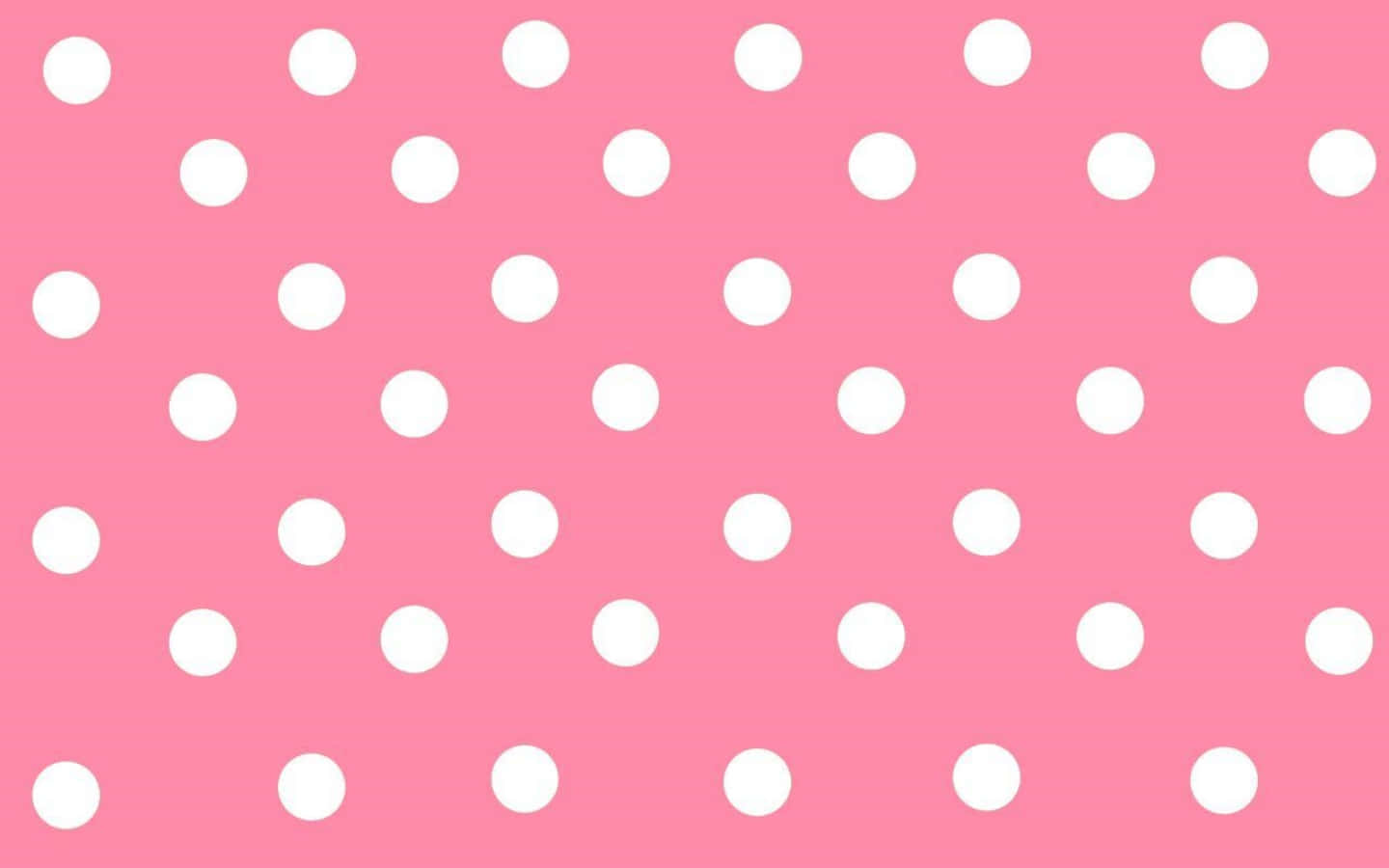 Pink Polka Dot Wallpaper