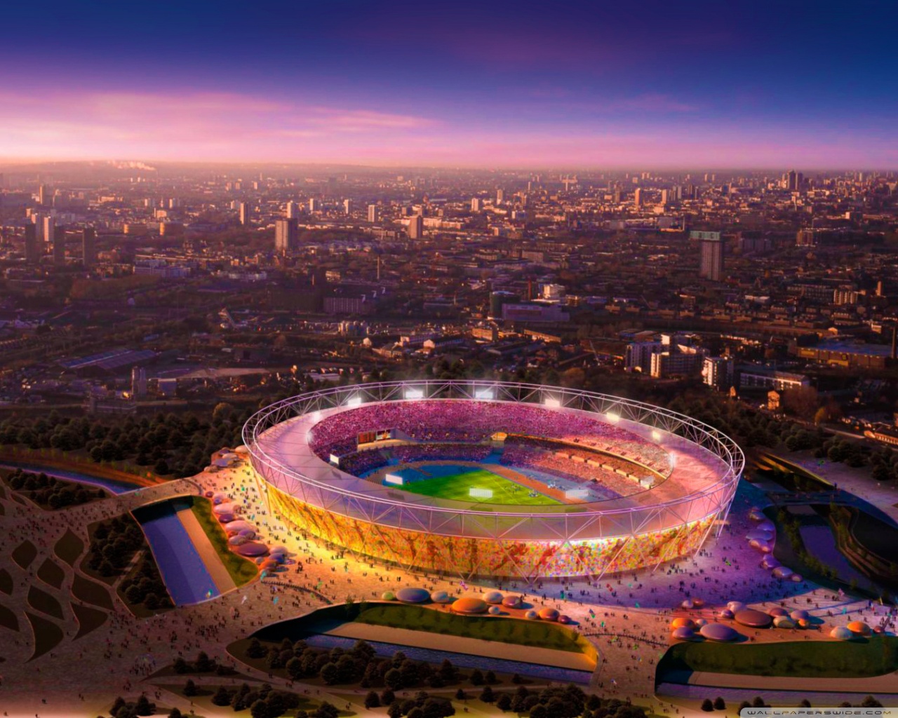 Olympic Stadium Wallpaper High Quality Image