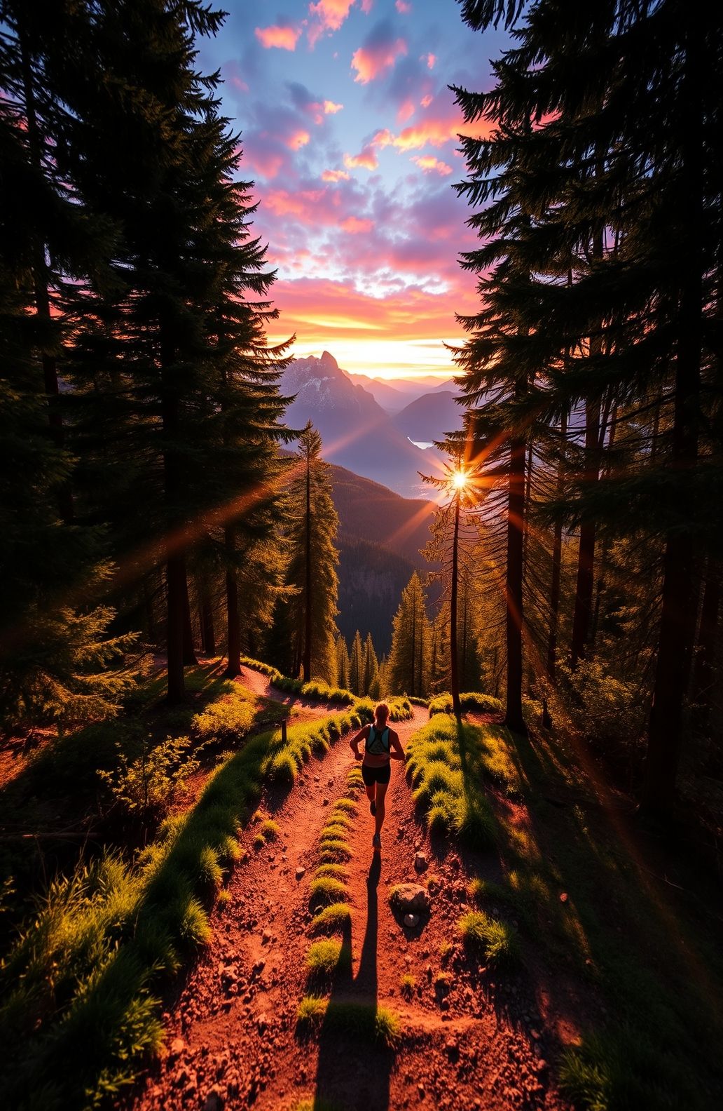 Trail Running Wallpaper