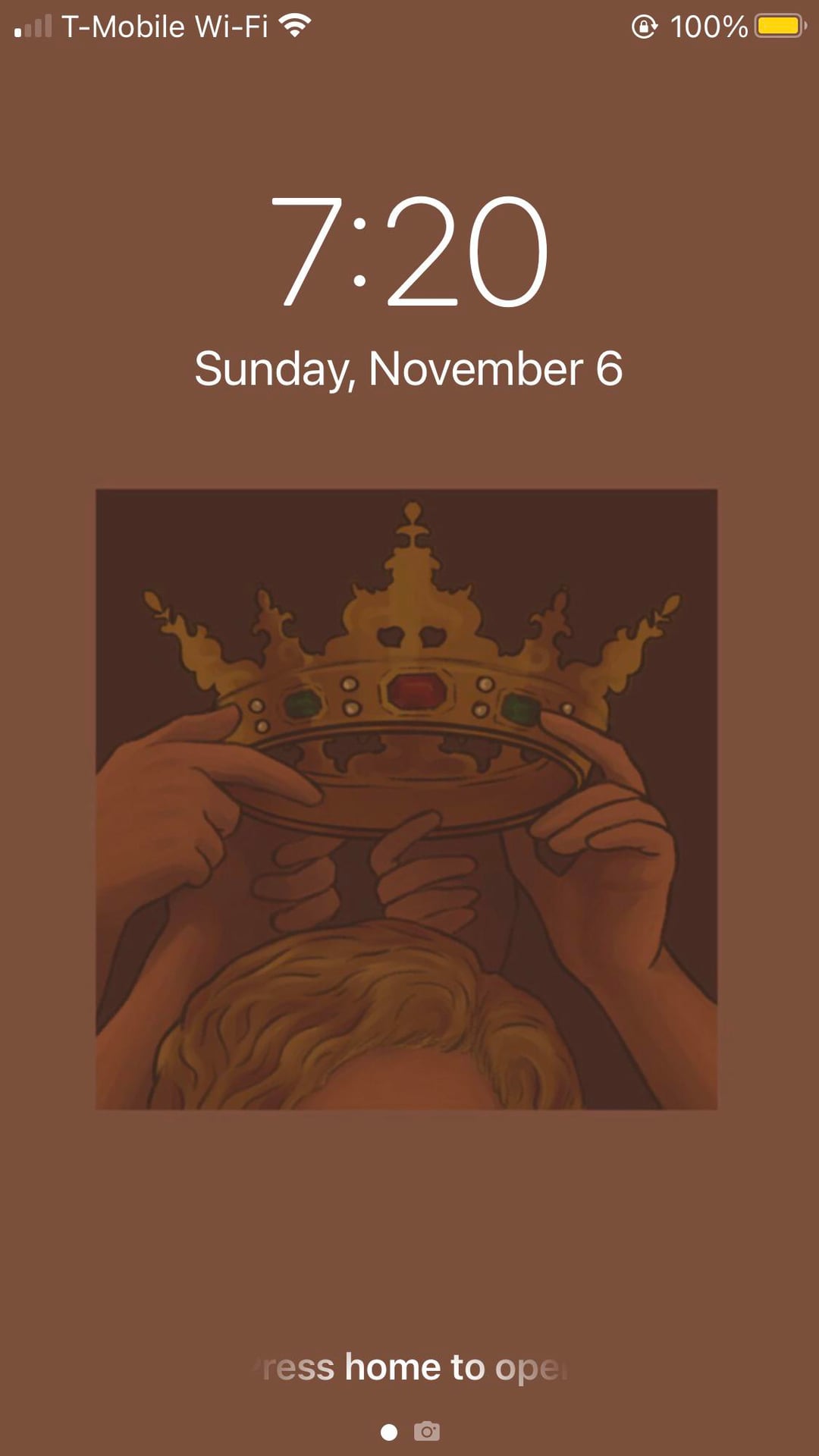 My Fall Cottagecore Phone Screen Wallpaper