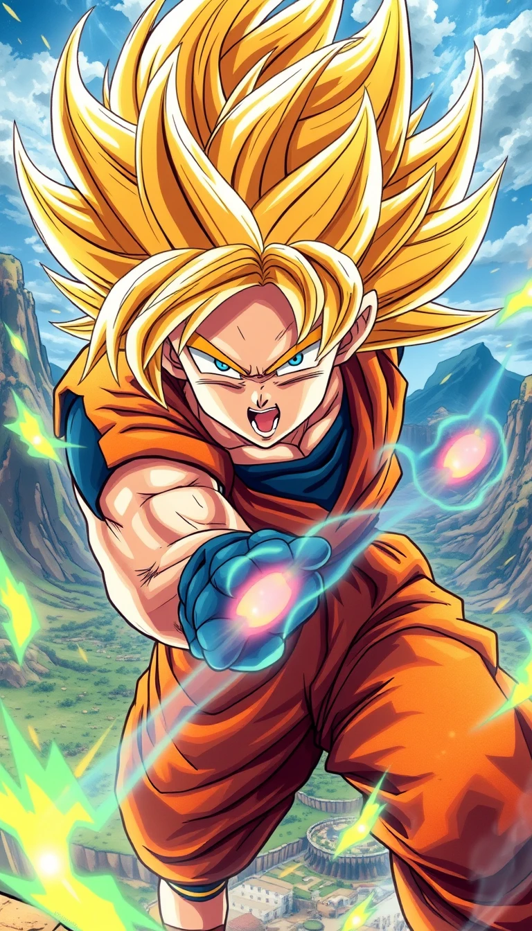 🔥 Download Super Saiyan Goku Wallpaper by @aaronh92 | Super Saiyan Goku ...