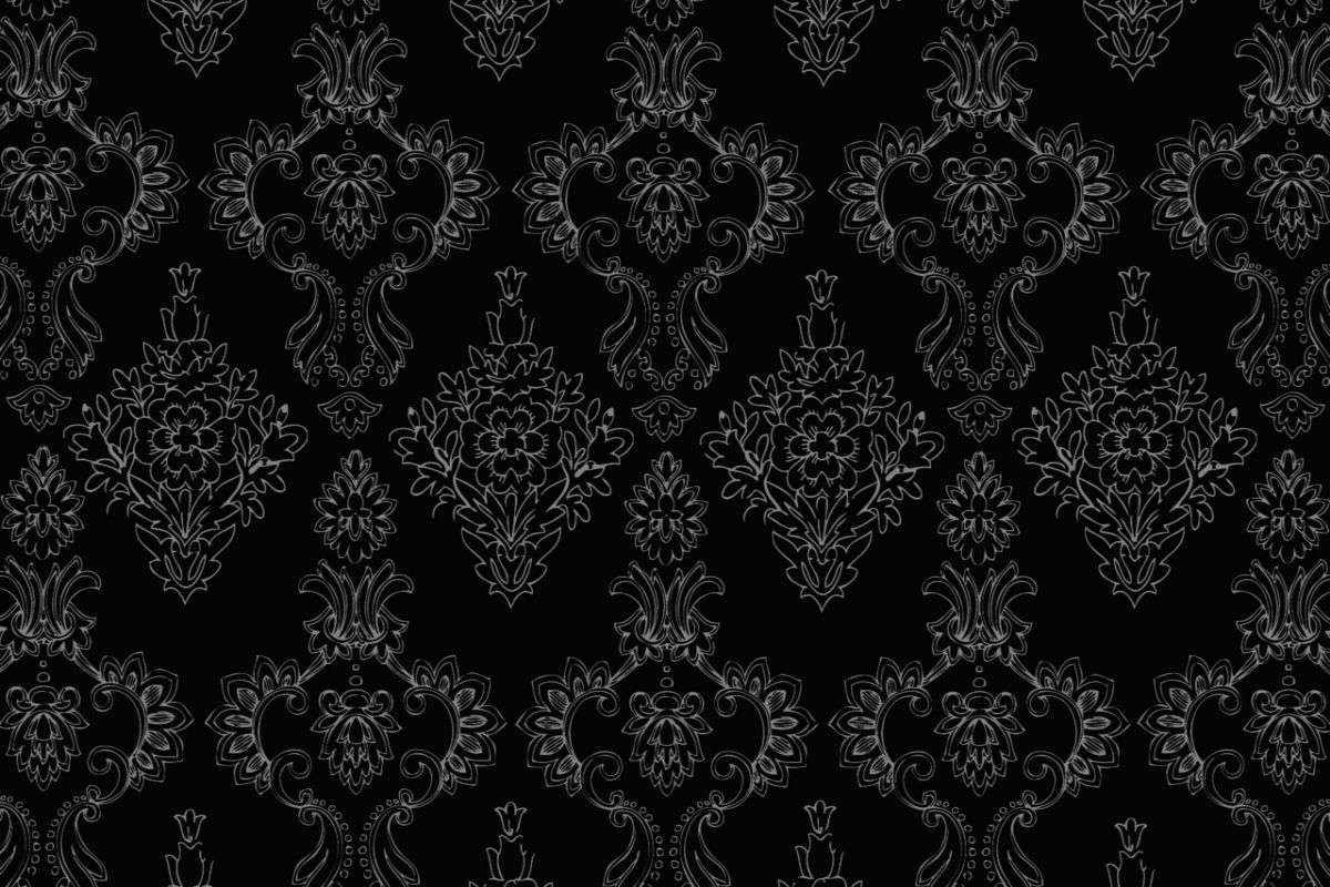 Abstractos Cool Design Pattern Background Black Wallpaper