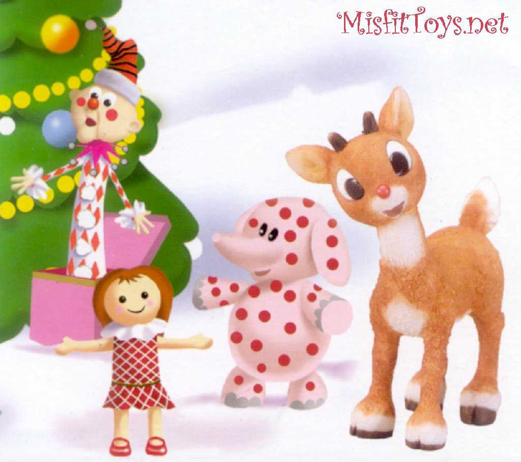 FREE Rudolph and Island of Misfit Toys Wallpaper
