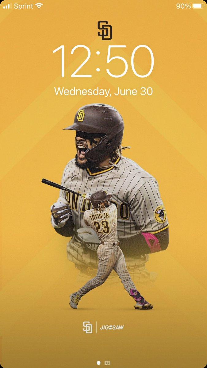 San Diego Padres on Let your wallpaper remind you to
