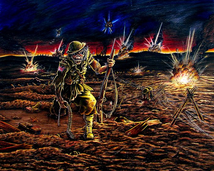 Iron Maiden The Trooper Wallpaper Zone