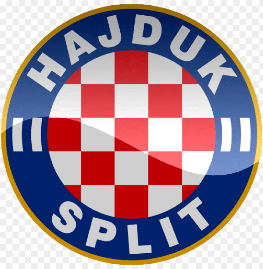 Hnk Hajduk Split Football Logo Png Image Toppng