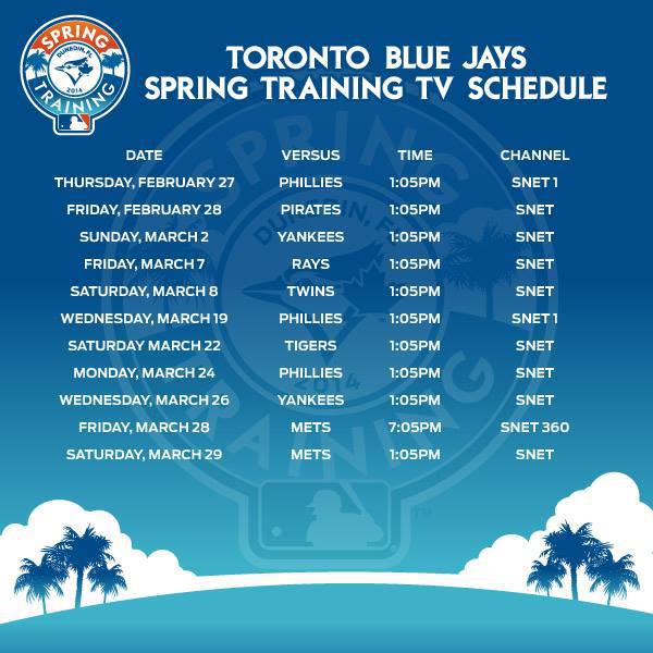 Blue Jays Schedule Party Invitations Ideas