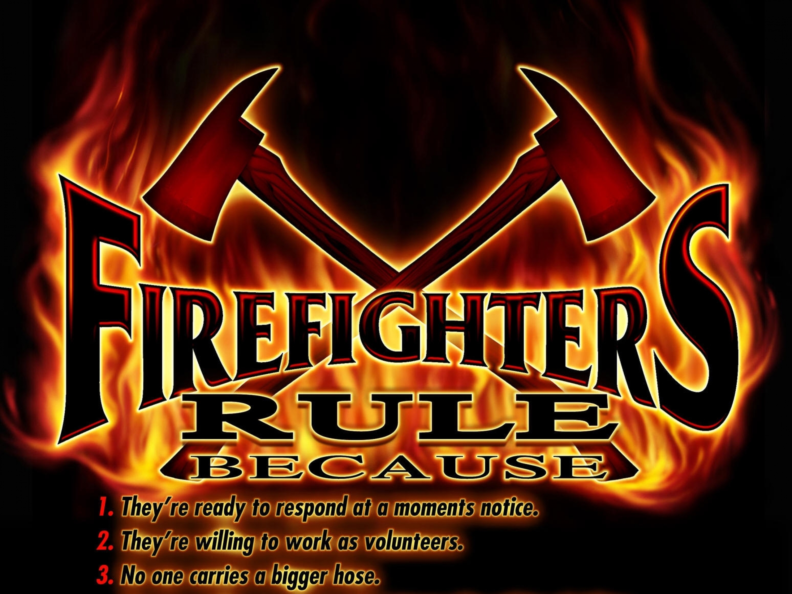 Wallpaper Firefighters Rule