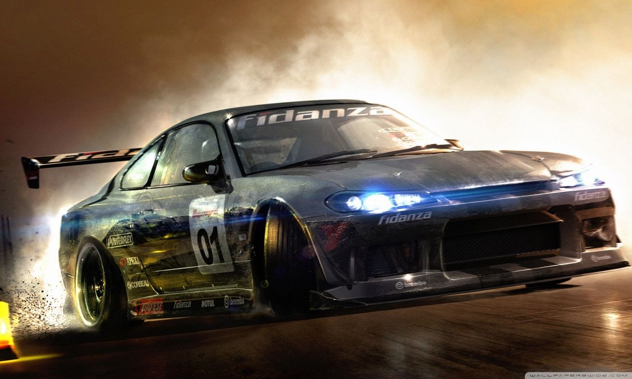 Car Racing Game Wallpaper 1280x768