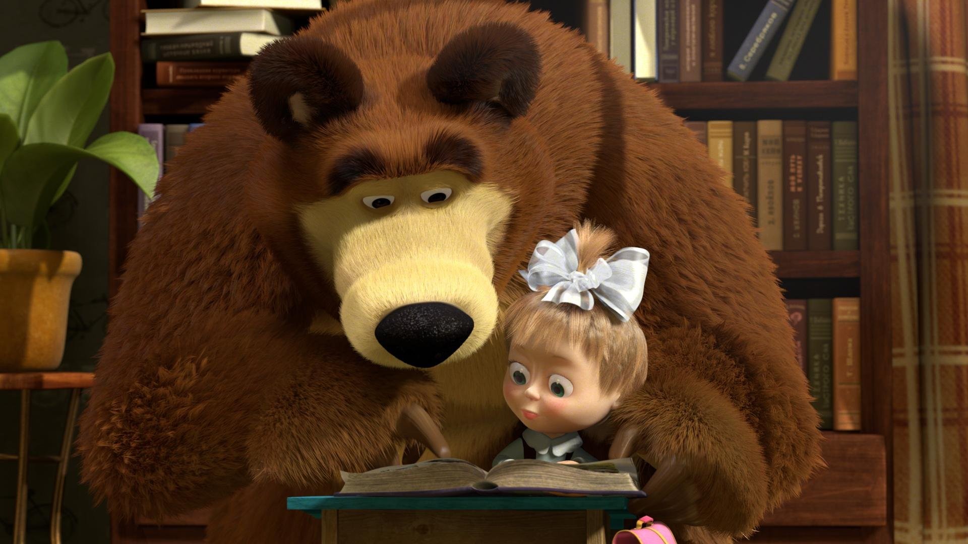 Masha And The Bear Wallpaper