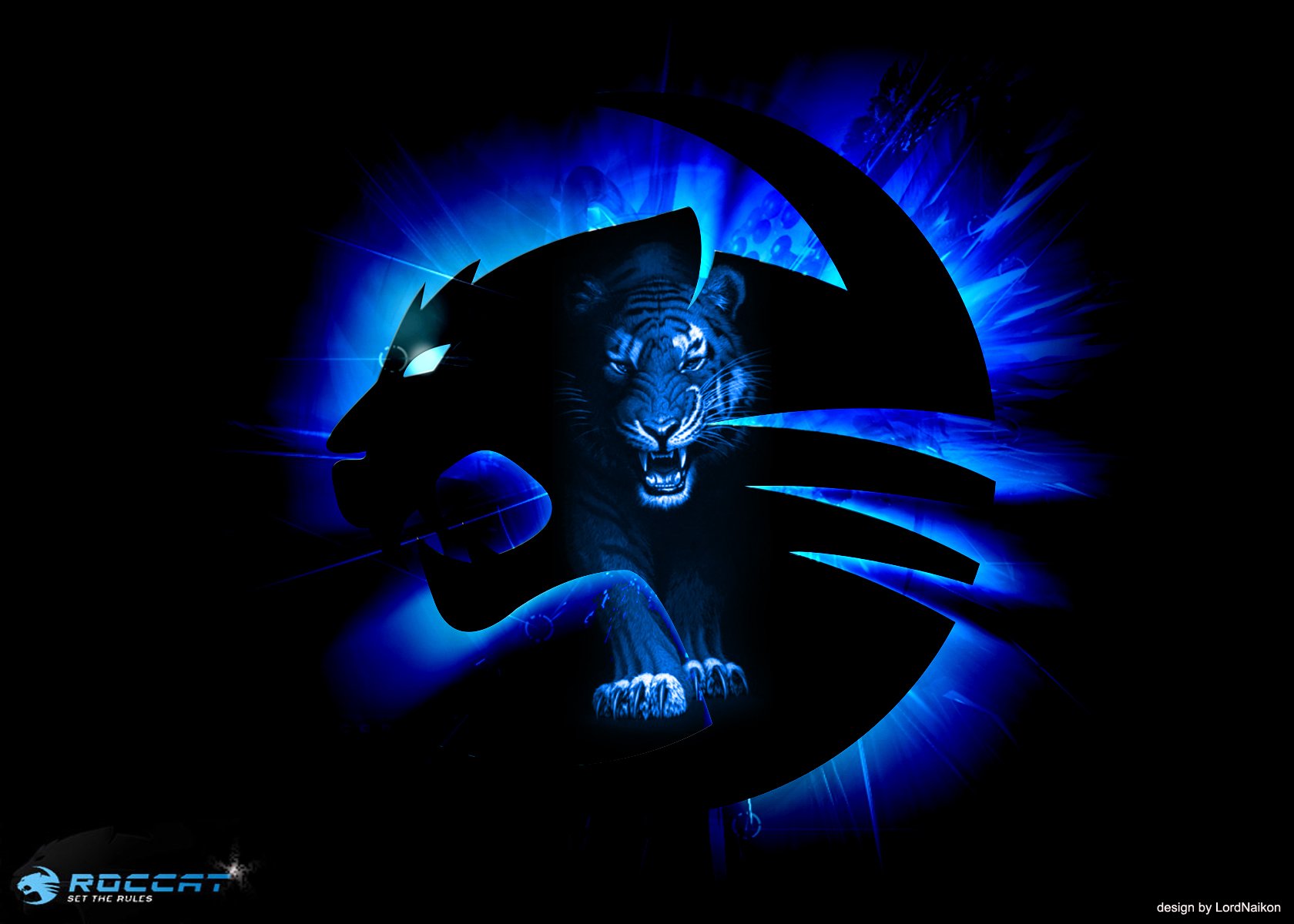 Free Download Roccat Gaming Computer Wallpaper Background 1680x1200 For Your Desktop Mobile Tablet Explore 46 Blue Gaming Wallpaper Blue Desktop Wallpaper Dark Blue Wallpaper Blue Color Background Wallpaper