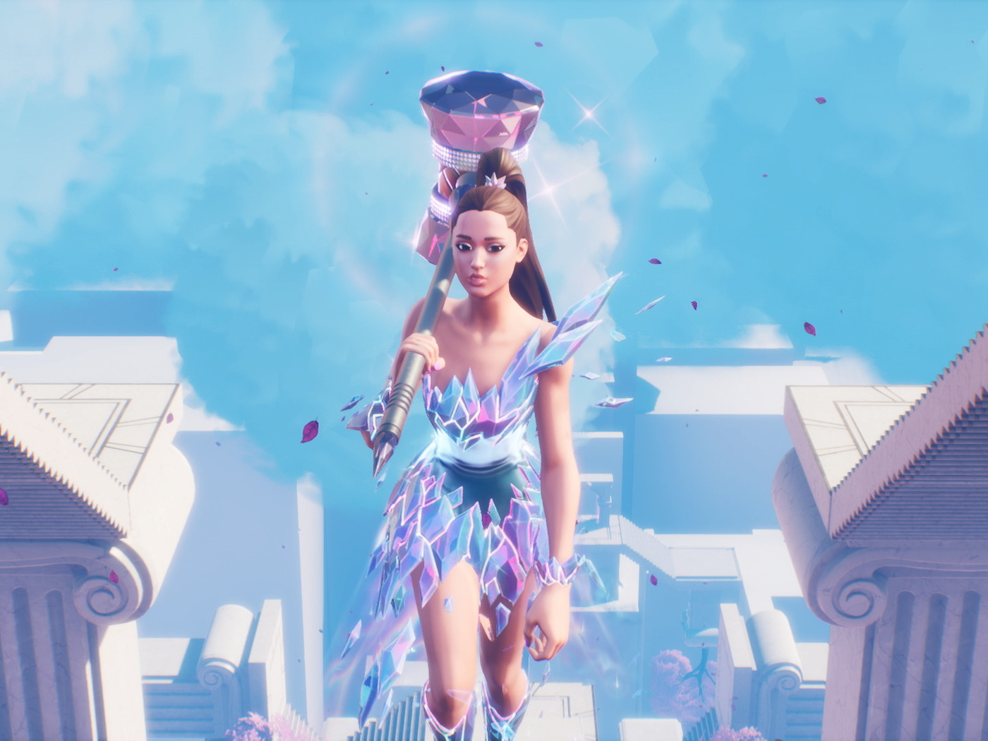 Ariana Grande S Fornite Skin Is All Over Tiktok Polygon
