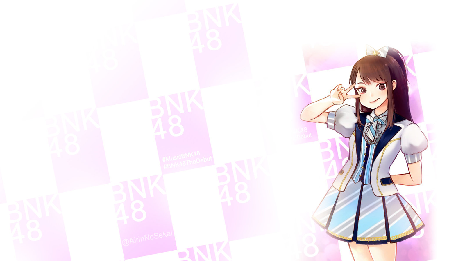 Bnk48 Music Desktop Wallpaper By Airinnosekai On