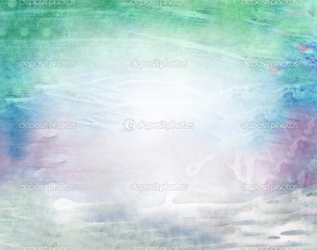 Watercolor Background Soft Green Purple Grey Wallpaper Background