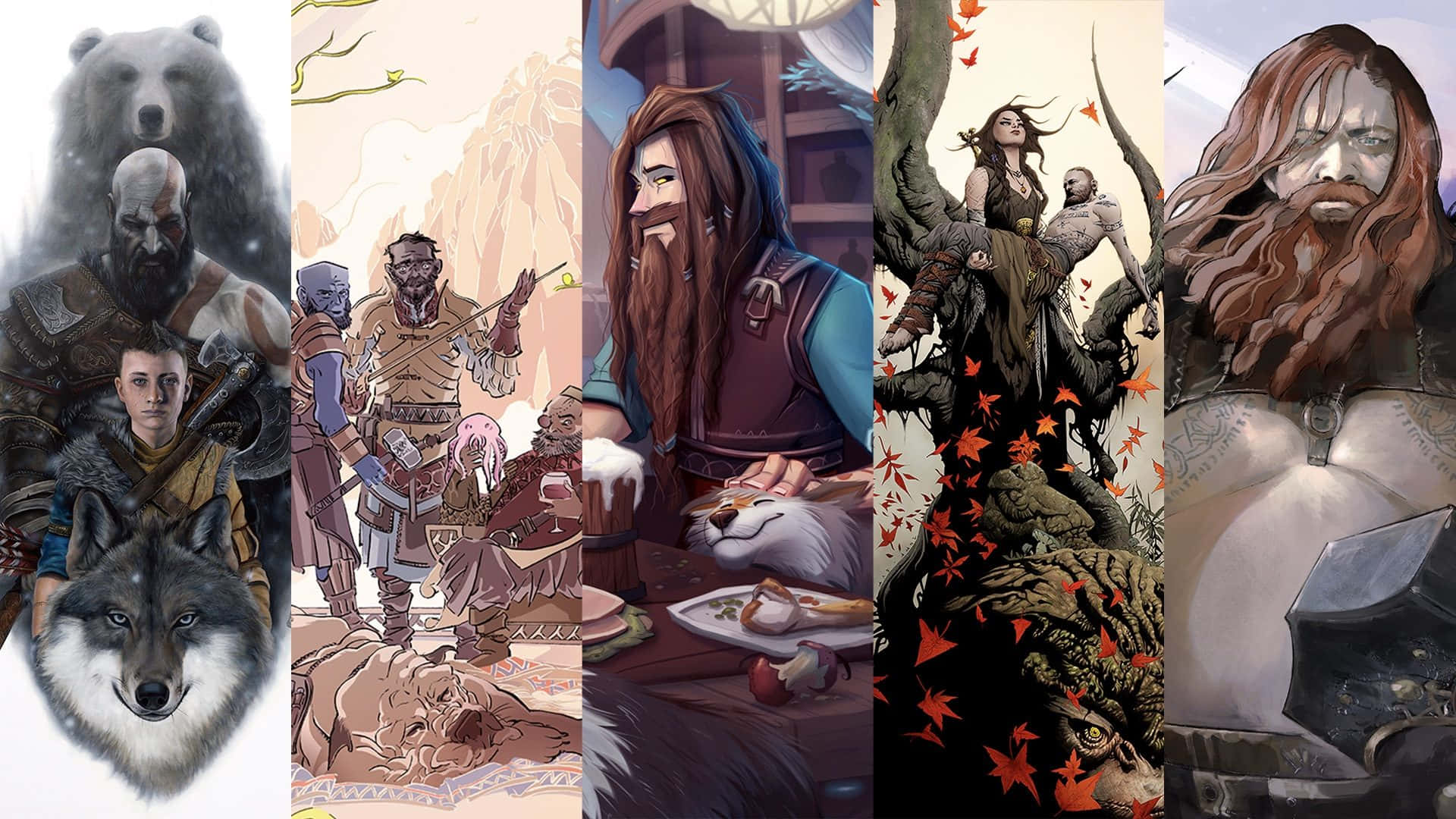 Wallpaper Foto Dari God Of War