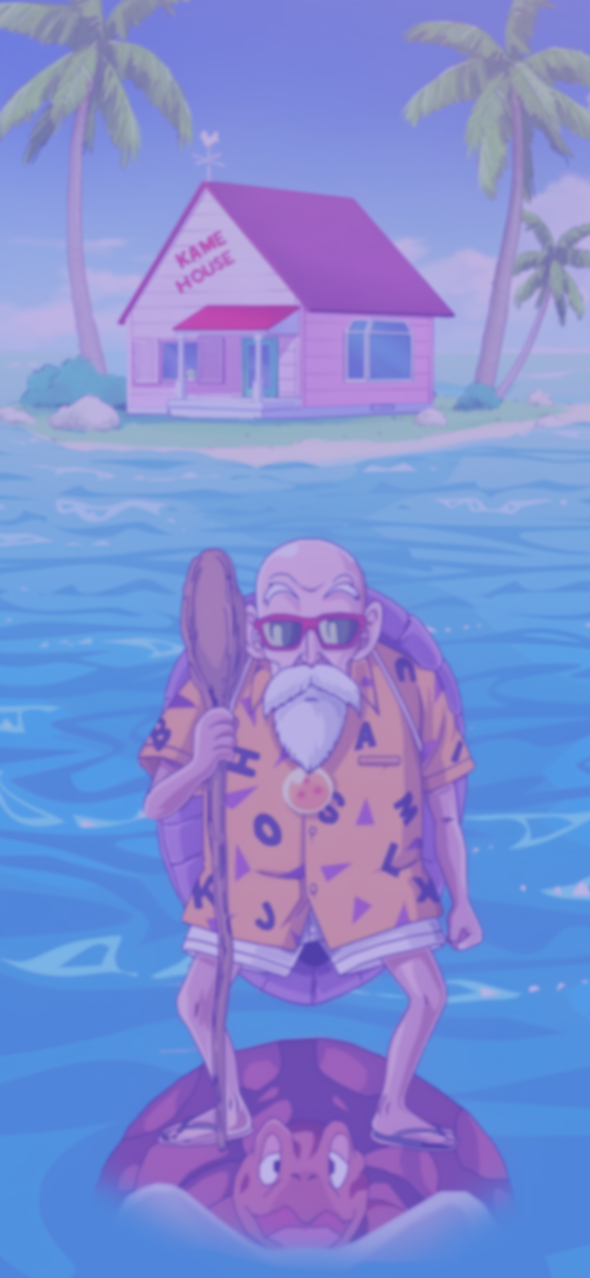 Master Roshi Kame House Wallpaper