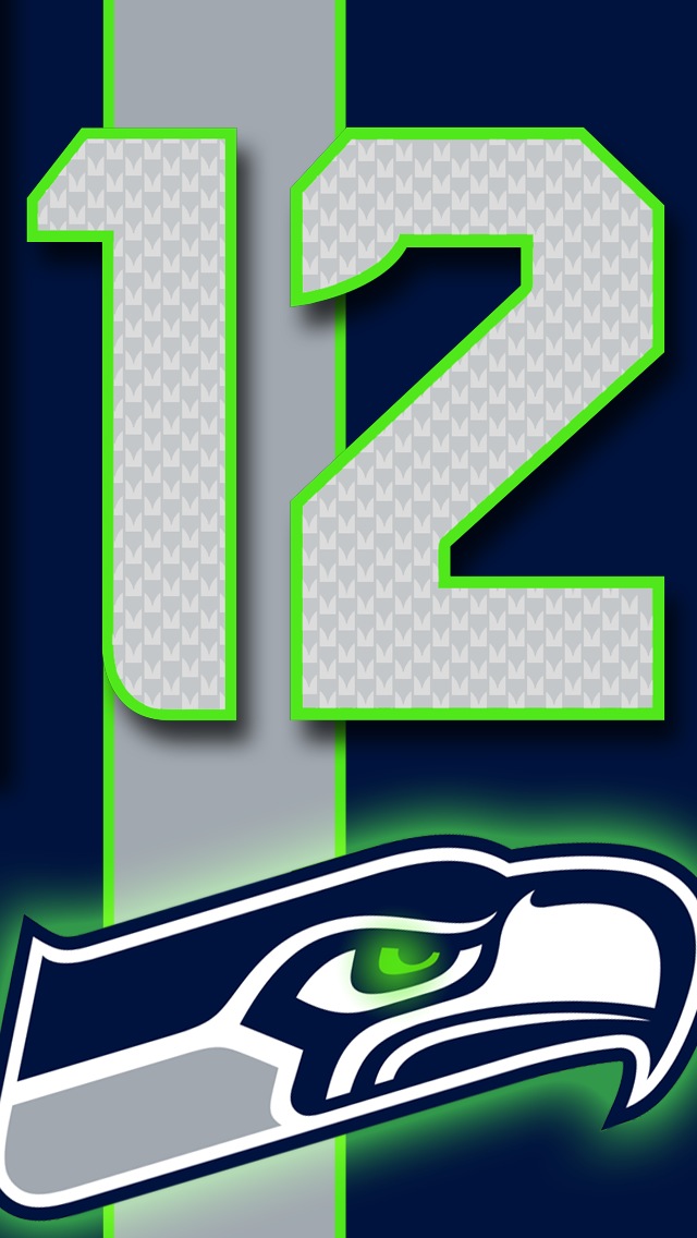 12th Man iPhone Wallpaper Seattle Seahawks 5s
