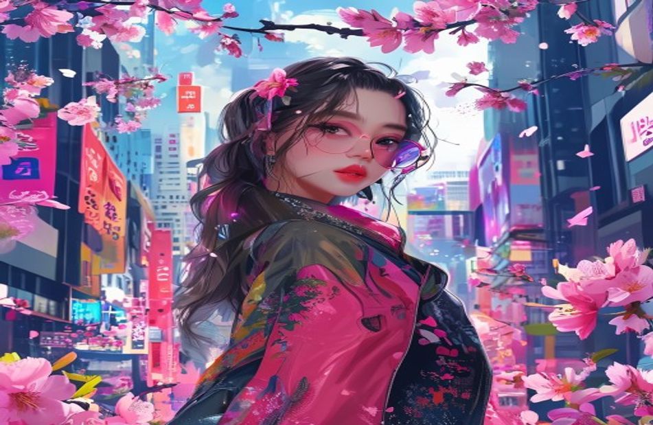 Korean Girl Wallpaper