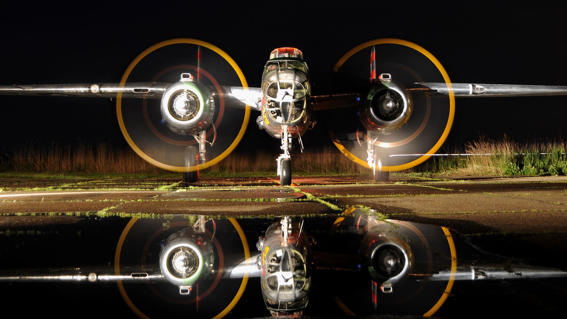 Military Water Reflection Wallpaper