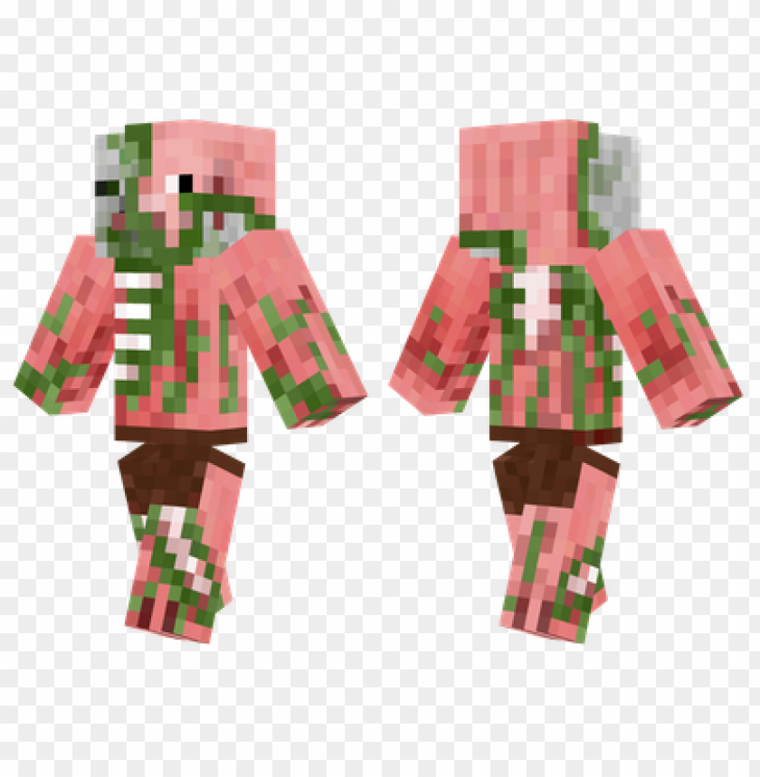 Minecraft Skins Zombie Pigman Skin Png Image With Transparent