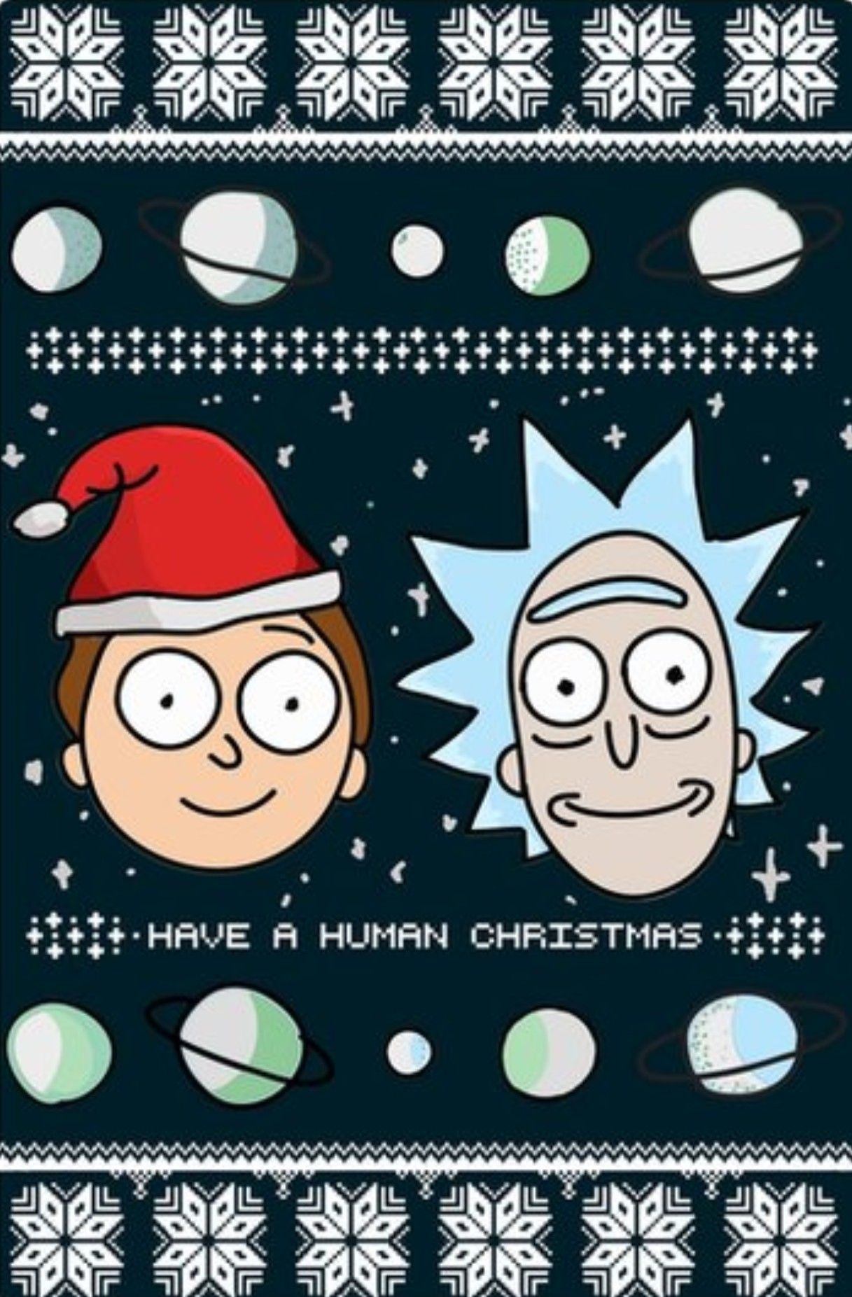 Rick And Morty Christmas In I Geek