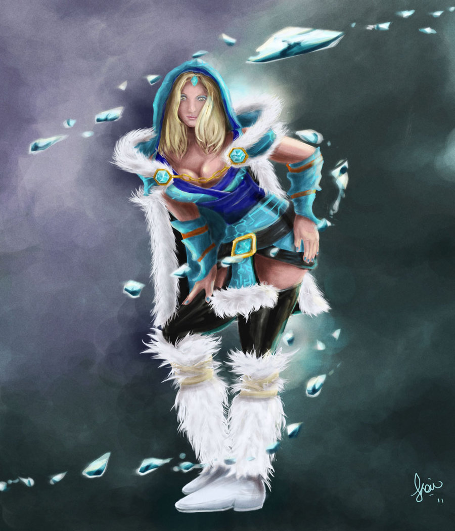 Crystal Maiden Dota By Kevywk