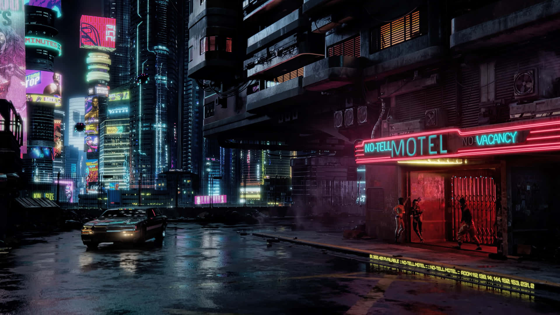 Cyberpunk Night City Wallpaper