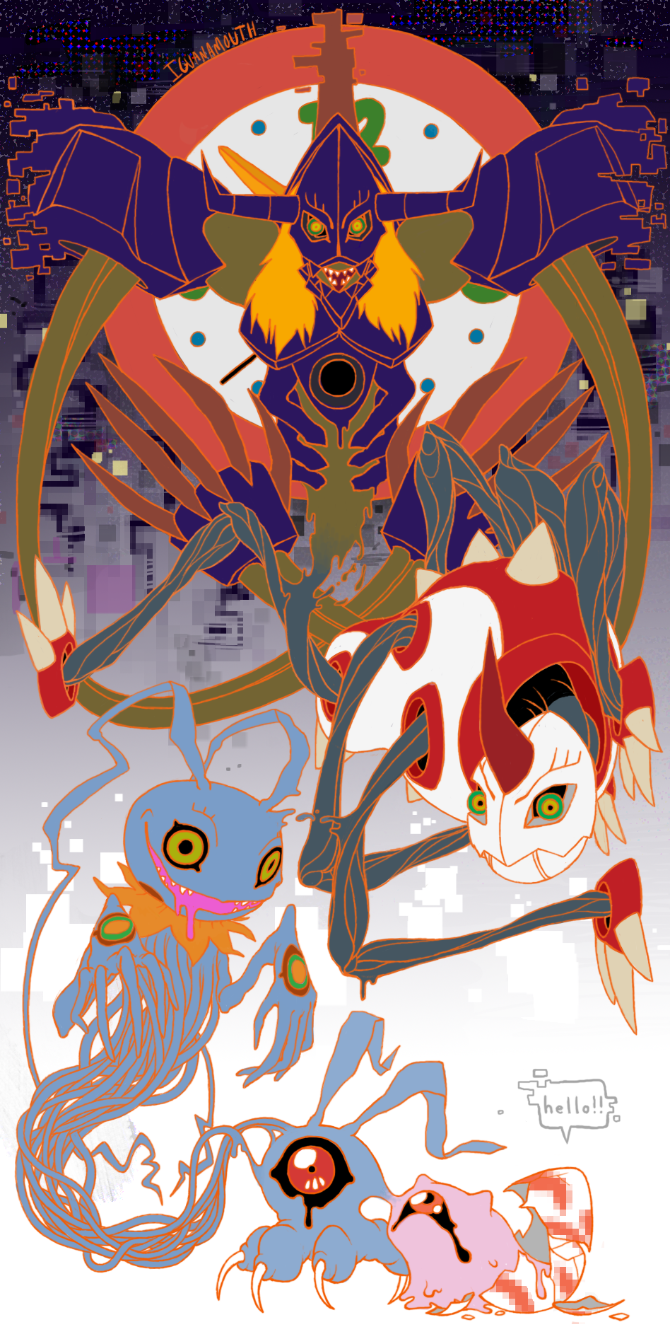 Diaboromon Evolution Digimon Wallpaper Digital Monsters