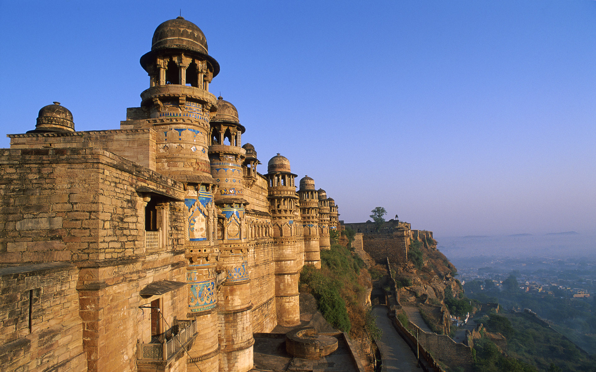 Wallpaper Fortress Fort India Gwalior Madhya Pradesh