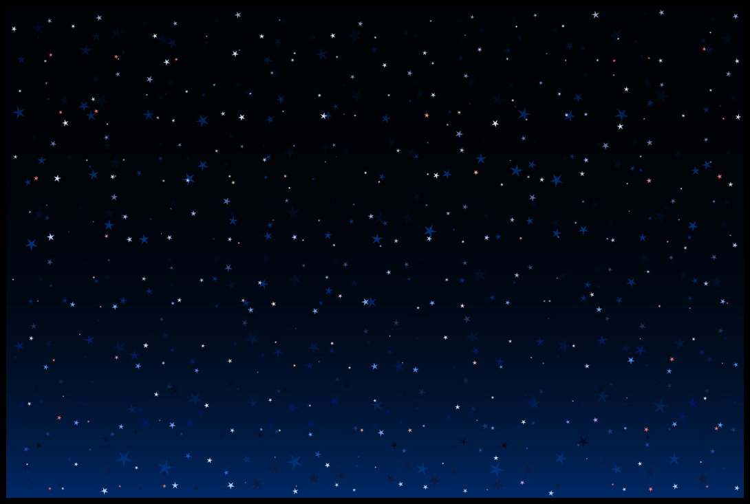 Starry Sky By Sibirianblue