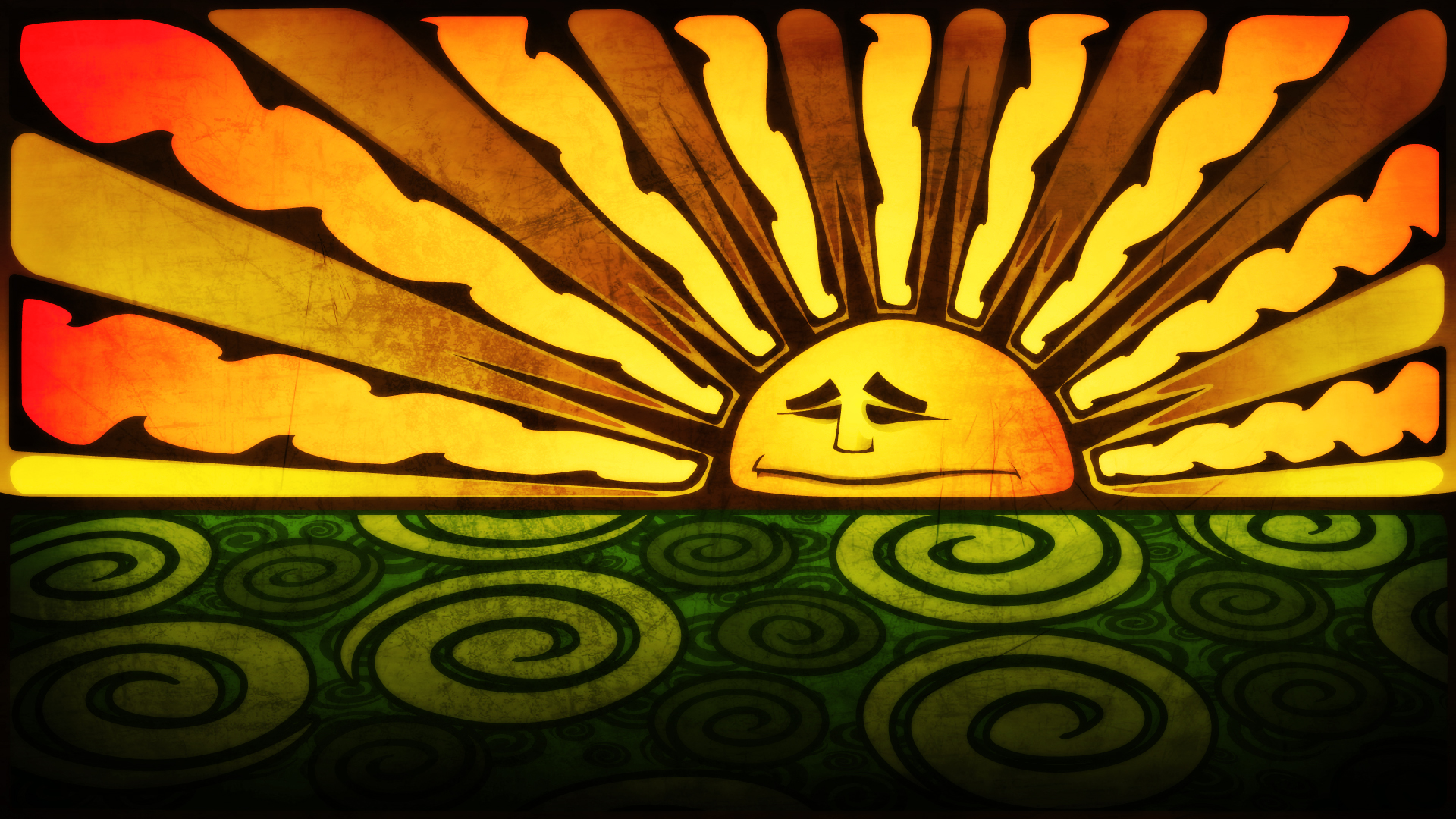 Sleepy Sun Wallpaper By Colpo