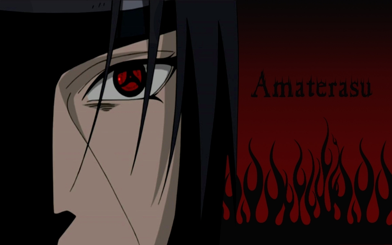 Sasuke Uchiha Amaterasu Wallpaper