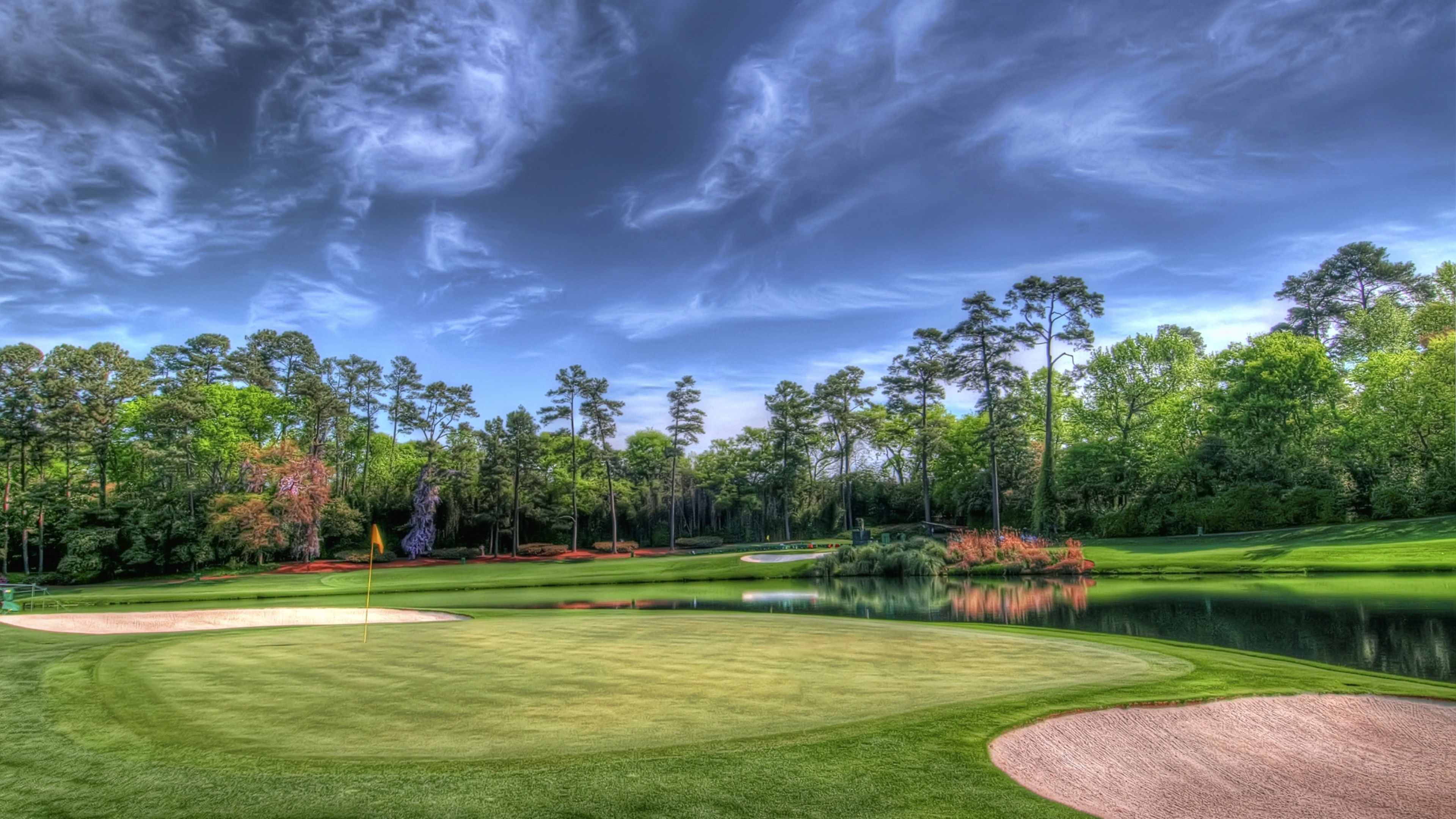 4k Ultra HD Golf Course Wallpaper Desktop