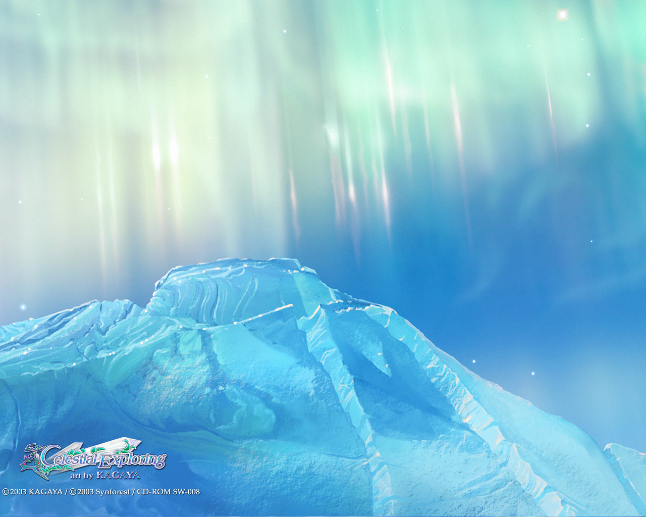 Fantasy Glacier Wallpaper HD