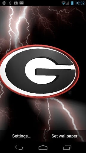 Georgia Bulldogs LWPs Tone App for Android