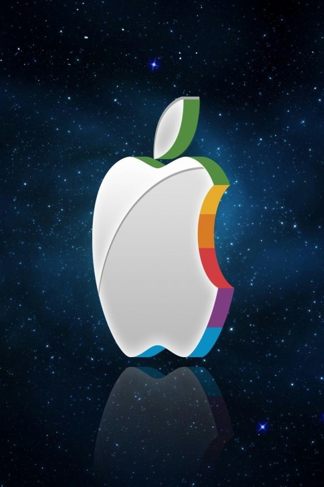 Free 3d Mac Logo Iphone 4 Wallpaper And 4s 640x960 For Your Desktop Mobile Tablet Explore 50 Cool Wallpapers Hd Motion - 3d Theme Wallpaper For Iphone